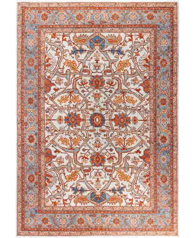 Adorn Hand Woven Rugs Serapi M0103-136 8'9"x12'2" Area Rug In White