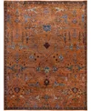 Adorn Hand Woven Rugs Serapi M0103-138 8'11"x12' Area Rug In Brown