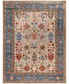 Adorn Hand Woven Rugs Serapi M0103-139 9'1"x11'9" Area Rug In Gray