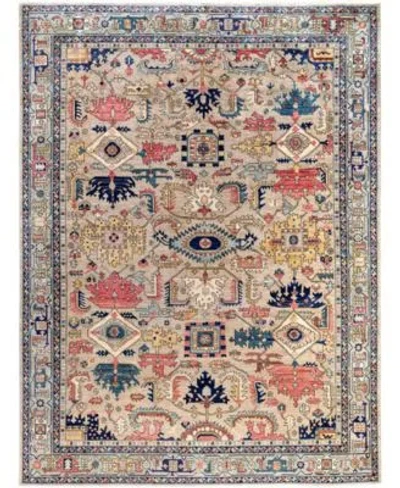 Adorn Hand Woven Rugs Serapi M0103 143 Rug Collection In Sand