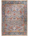 Adorn Hand Woven Rugs Serapi M0103-144 8'10"x11'11" Area Rug In Gray