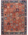 Adorn Hand Woven Rugs Serapi M0103-145 9'x11'9" Area Rug In Red