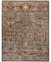 Adorn Hand Woven Rugs Serapi M0103 148 Rug Collection In Brown