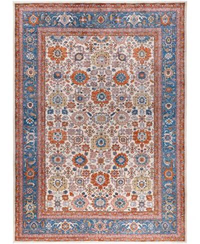 Adorn Hand Woven Rugs Serapi M0103-150 8'9"x12'1" Area Rug In White