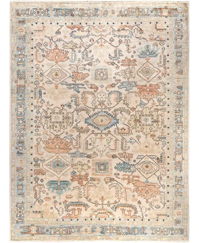 Adorn Hand Woven Rugs Serapi M0103-160 9'2"x12'2" Area Rug In White