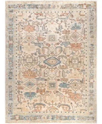 Adorn Hand Woven Rugs Serapi M0103 160 Rug Collection In White