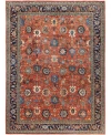 Adorn Hand Woven Rugs Serapi M0103 161 Rug Collection In Red