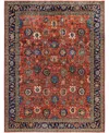 Adorn Hand Woven Rugs Serapi M0103-165 9'2"x11'10" Area Rug In Red