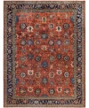 Adorn Hand Woven Rugs Serapi M0103 165 Rug Collection In Red