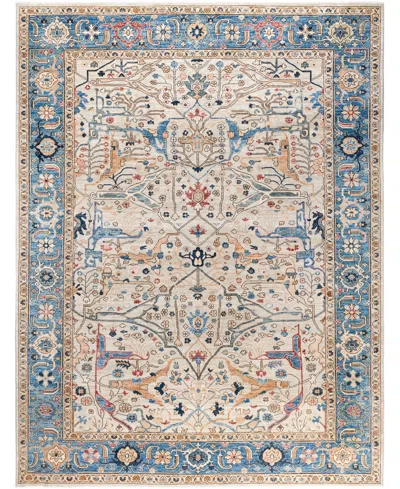 Adorn Hand Woven Rugs Serapi M0103-166 8'11"x11'10" Area Rug In White