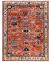 Adorn Hand Woven Rugs Serapi M0103-168 9'1"x11'10" Area Rug In Pink