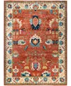 Adorn Hand Woven Rugs Serapi M0103-174 9'x12'2" Area Rug In Orange