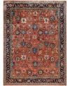 Adorn Hand Woven Rugs Serapi M0103 179 Rug Collection In Red
