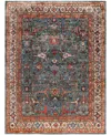 Adorn Hand Woven Rugs Serapi M0103-182 9'2"x12' Area Rug In Green
