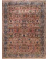 Adorn Hand Woven Rugs Serapi M0103-185 9'2"x12'1" Area Rug In Pink