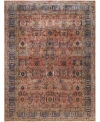 Adorn Hand Woven Rugs Serapi M0103 185 Rug Collection In Pink