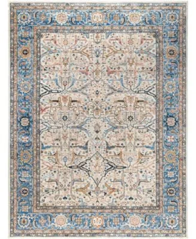 Adorn Hand Woven Rugs Serapi M0103 186 Rug Collection In White