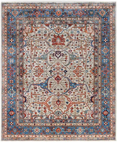 Adorn Hand Woven Rugs Serapi M0103-190 8'1"x9'11" Area Rug In Gray
