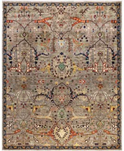 Adorn Hand Woven Rugs Serapi M0103 191 Rug Collection In Brown
