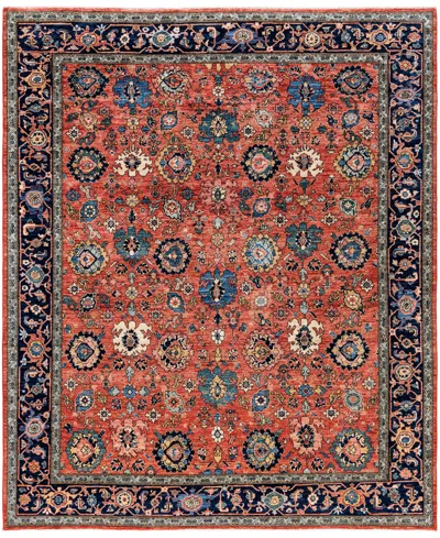 Adorn Hand Woven Rugs Serapi M0103-192 8'2"x9'10" Area Rug In Red