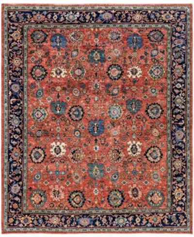 Adorn Hand Woven Rugs Serapi M0103 192 Rug Collection In Red