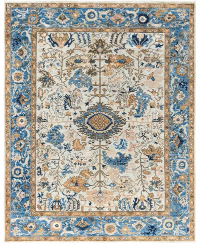 Adorn Hand Woven Rugs Serapi M0103-193 8'1"x10' Area Rug In White