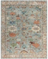 Adorn Hand Woven Rugs Serapi M0103 200 Rug Collection In Green
