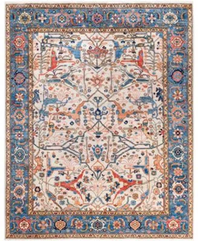 Adorn Hand Woven Rugs Serapi M0103 201 Rug Collection In White
