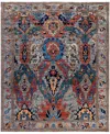 Adorn Hand Woven Rugs Serapi M0103-202 8'2"x9'10" Area Rug In Gray