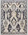 Adorn Hand Woven Rugs Serapi M0103-205 7'11"x9'10" Area Rug In Black