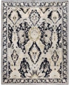 Adorn Hand Woven Rugs Serapi M0103 205 Rug Collection In Black