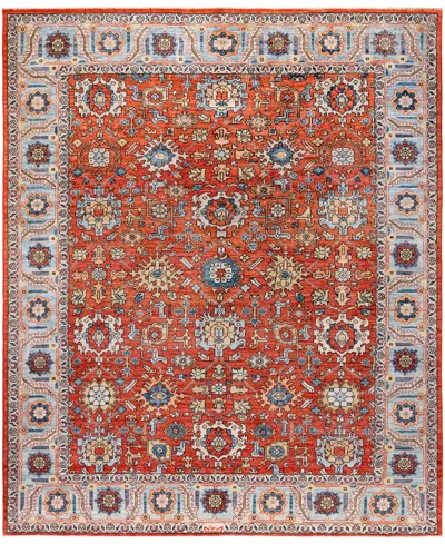 Adorn Hand Woven Rugs Serapi M0103-210 8'3"x10' Area Rug In Orange