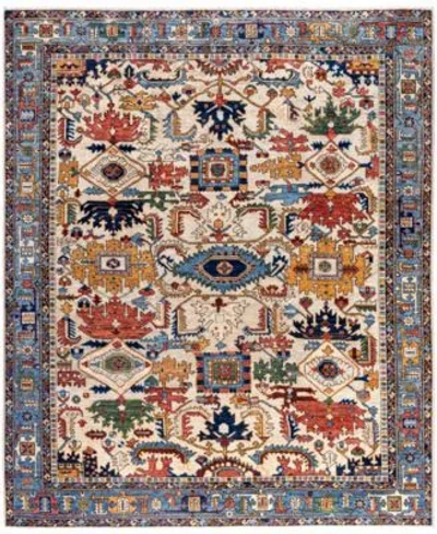 Adorn Hand Woven Rugs Serapi M0103 211 Rug Collection In Sand