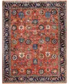 Adorn Hand Woven Rugs Serapi M0103-215 8'x10'1" Area Rug In Orange