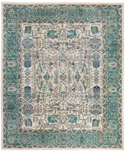 Adorn Hand Woven Rugs Serapi M0103 218 Rug Collection In White