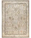 Adorn Hand Woven Rugs Serapi M0103-220 7'9"x10'3" Area Rug In White