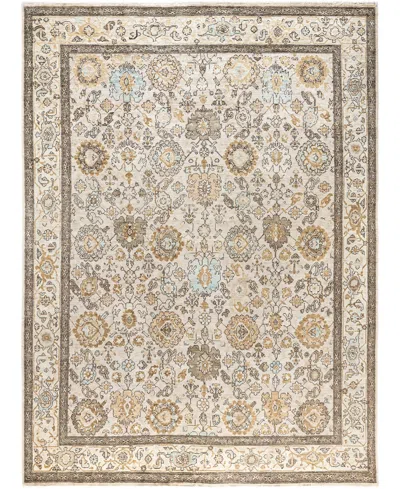 Adorn Hand Woven Rugs Serapi M0103-220 7'9"x10'3" Area Rug In White