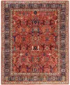 Adorn Hand Woven Rugs Serapi M0103-222 7'10"x9'10" Area Rug In Red