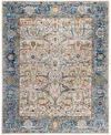 Adorn Hand Woven Rugs Serapi M0103-228 8'x9'9" Area Rug In Gray