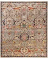 Adorn Hand Woven Rugs Serapi M0103-230 8'3"x9'10" Area Rug In Brown