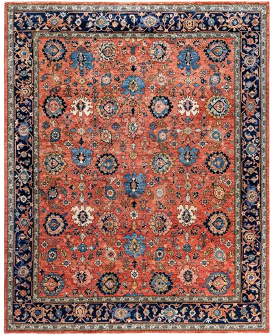 Adorn Hand Woven Rugs Serapi M0103-235 8'3"x10'2" Area Rug In Red