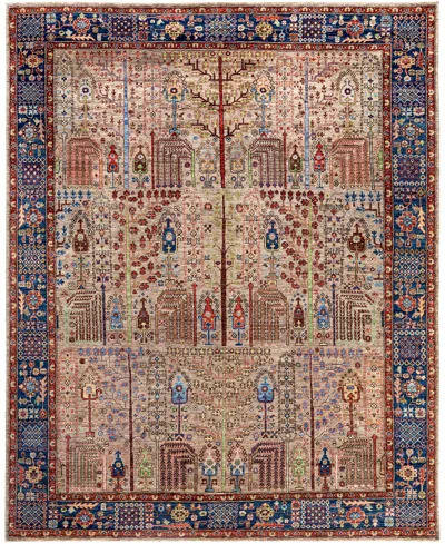 Adorn Hand Woven Rugs Serapi M0103-236 8'1"x10' Area Rug In Brown