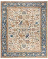 Adorn Hand Woven Rugs Serapi M0103-237 8'1"x9'9" Area Rug In White