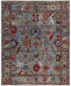Adorn Hand Woven Rugs Serapi M0103-239 8'1"x10' Area Rug In Gray