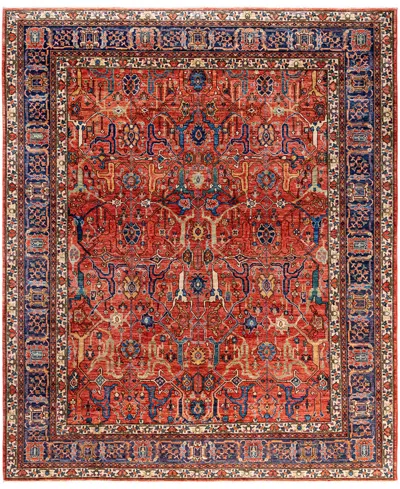 Adorn Hand Woven Rugs Serapi M0103-241 8'3"x10' Area Rug In Red