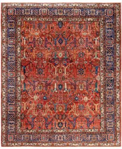 Adorn Hand Woven Rugs Serapi M0103 241 Rug Collection In Red