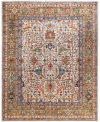 Adorn Hand Woven Rugs Serapi M0103 242 Rug Collection In Gray