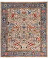 Adorn Hand Woven Rugs Serapi M0103-244 8'3"x9'9" Area Rug In Gray