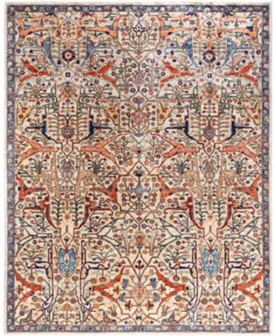 Adorn Hand Woven Rugs Serapi M0103 245 Rug Collection In White