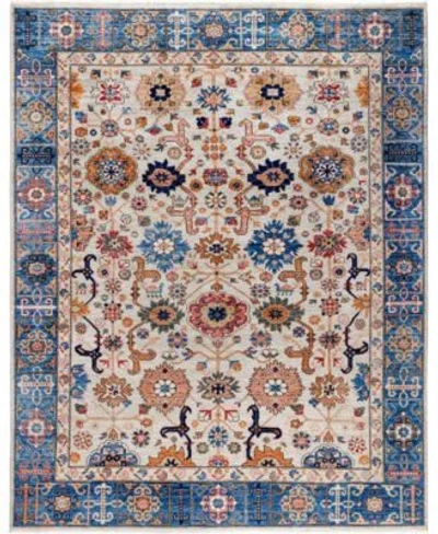Adorn Hand Woven Rugs Serapi M0103 247 Rug Collection In White